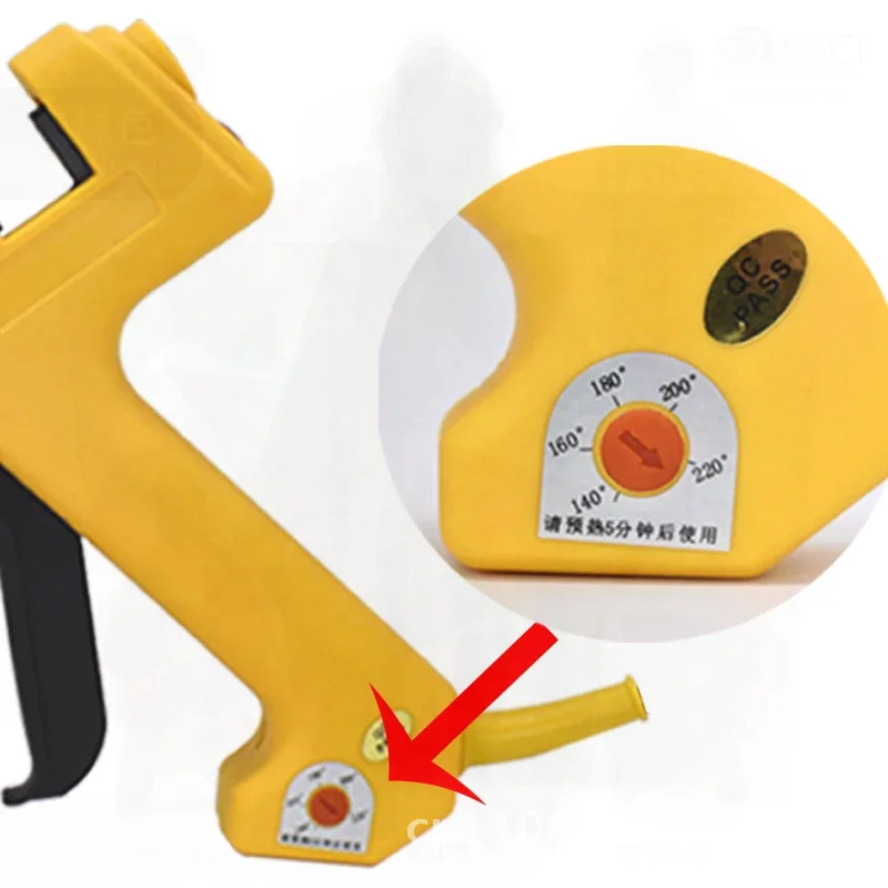 rofessional 250W Hot Melt Glue Gun Adjustable Temperature High Power Silicone Gun Set Using 11MM Glue Stick 2.0MM Copper Nozzl