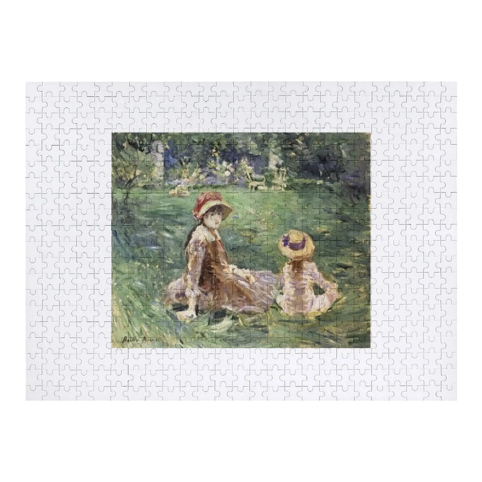 

Berthe Morisot - In The Garden At Maurecourt Пазл Деревянные животные для детей Пазл