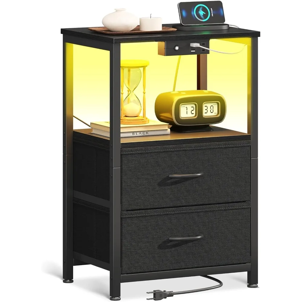 mesita-de-noche-con-estacion-de-carga-y-luces-led-mesa-auxiliar-para-dormitorio-con-2-cajones-de-tela