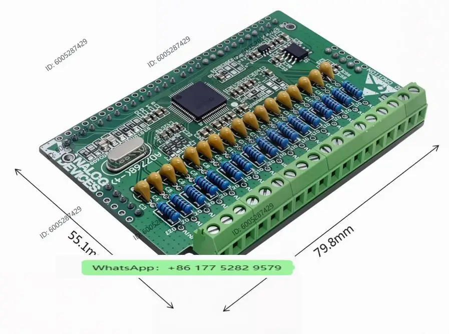AD7768 8/4 channel high performance 24-bit synchronous sampling ADC module 110.8 kHz bandwidth
