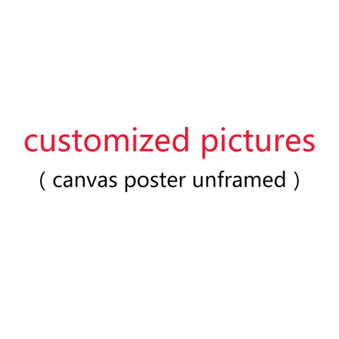 Custom Picture Print on Canvas Poster Unframed Home Decoration