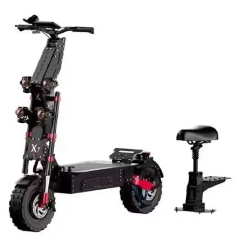 

IN STOCK OBARTER-X7 Smart Electric Scooter 14 Inch Off-Road Tires 4000W*2 Dual Motors 60V 60Ah Battery 90Km/h Max Speed 120kg Ca