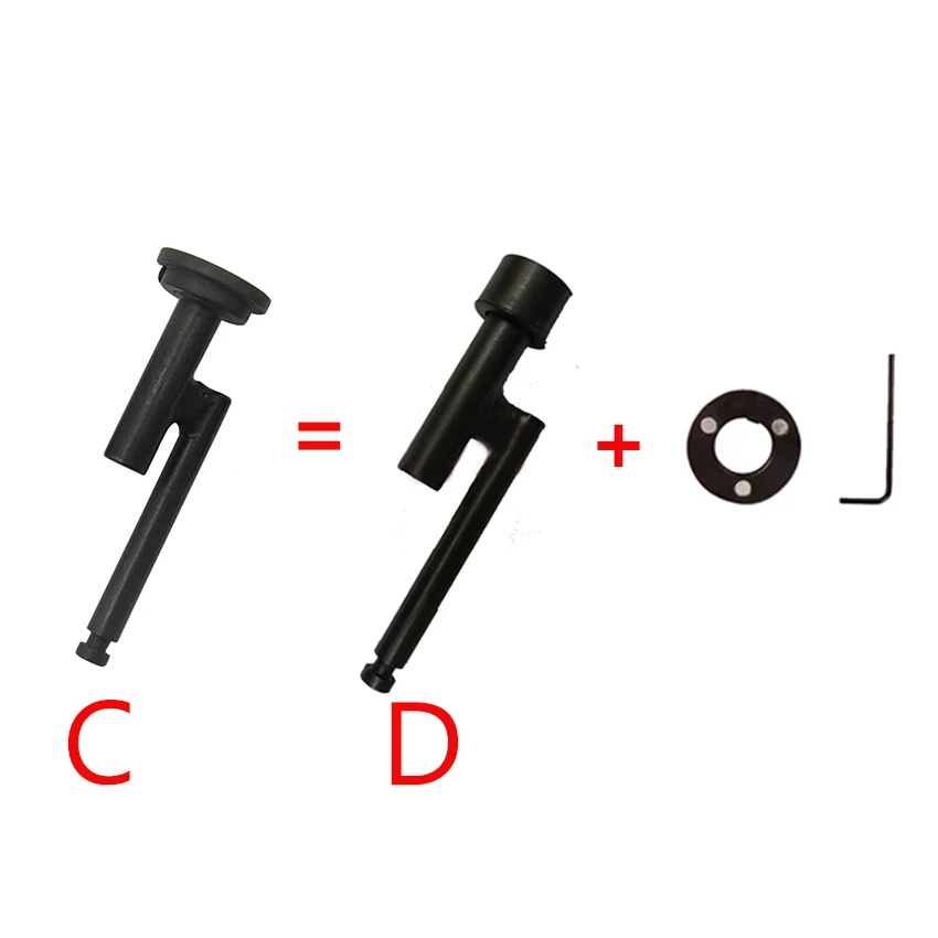 Imagem -06 - Multifuncional Electric Nail Gun Bocal Focinho Barrel Grupo Grampeador a Gás Peças de Ferramentas Pneumáticas Acessórios Originais Gsr40
