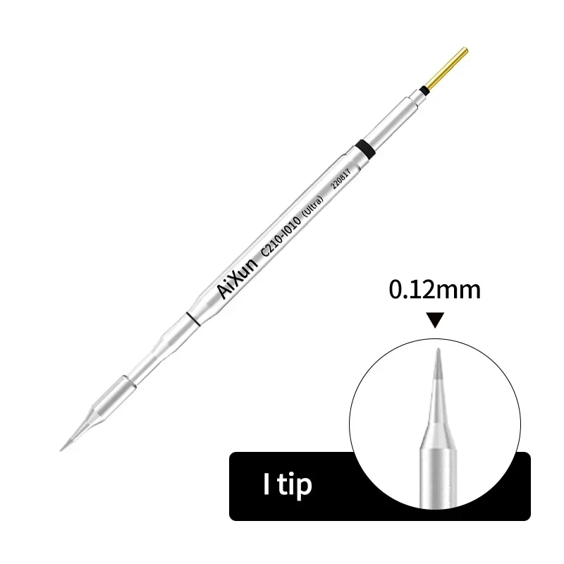 AIXUN C210-I010 C210-K030 C210-S0 Soldering Tips for T3B T402 T410 T420D T420  Precision Soldering Rework of Mobile Repair