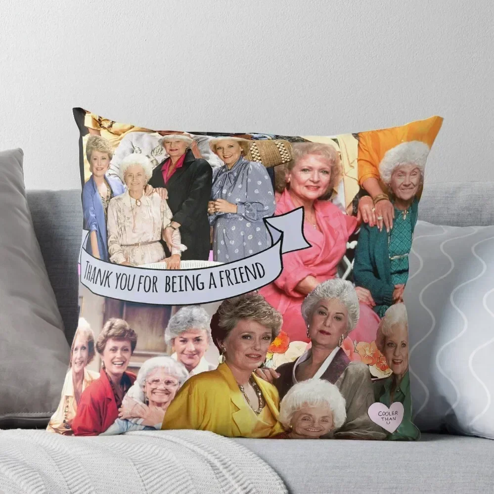 

golden girls Throw Pillow Sofa Covers For Living Room christmas supplies Sofas Covers Custom Cushion pillow