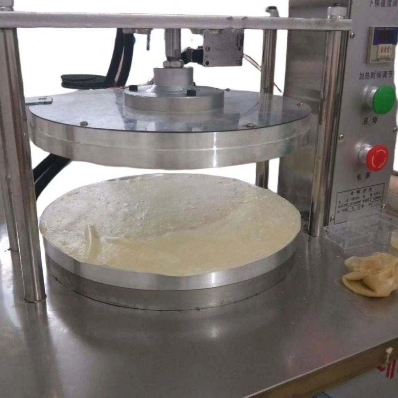 

Industrial Electric Flatbread Maker Adjustable Heating Plates Rotating Grill System Non-Stick Coating for Consistent Baking