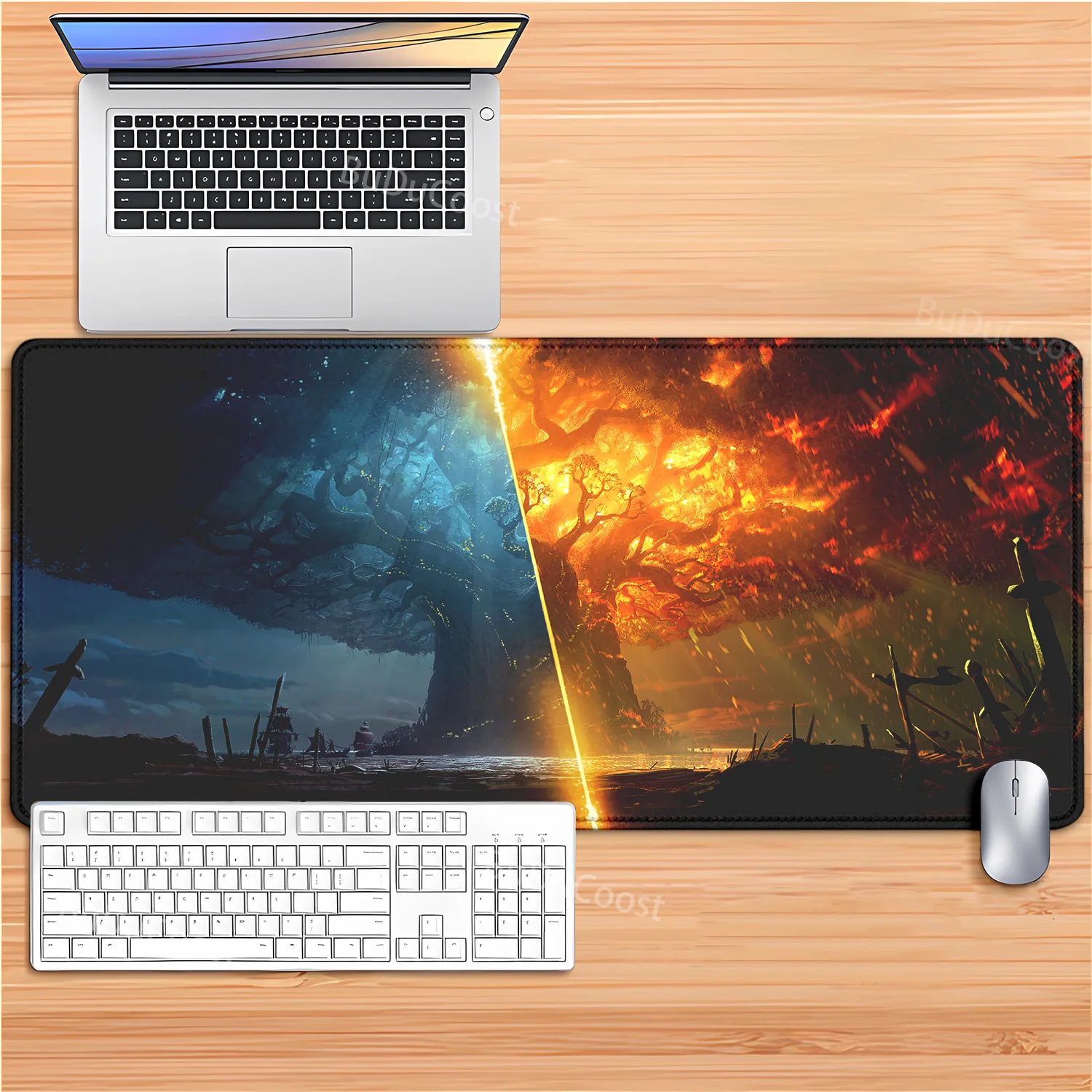 

Computer Accessories World of Warcraft Gaming mouse pad Xxl Game Mats Deskmat Desk Mat mousepad Gamer Mause Anime Office Pads Pc