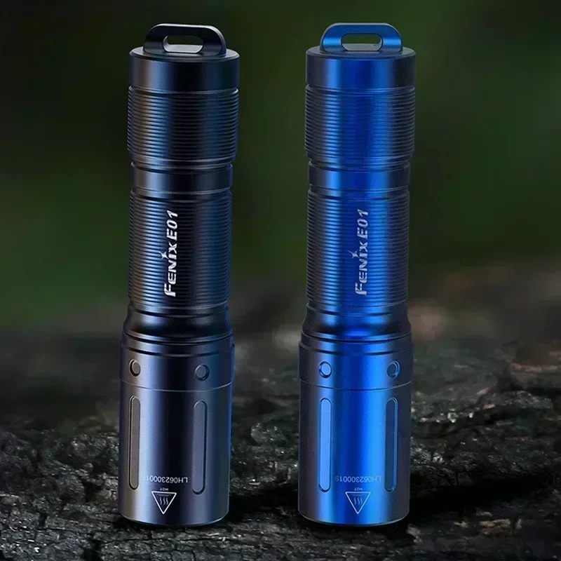 FENIX E01 V2.0 led falshlight 3 Mode 100 Lumens Waterproof Portable  EDC Keychain Mini Flashlight by AAA Battery