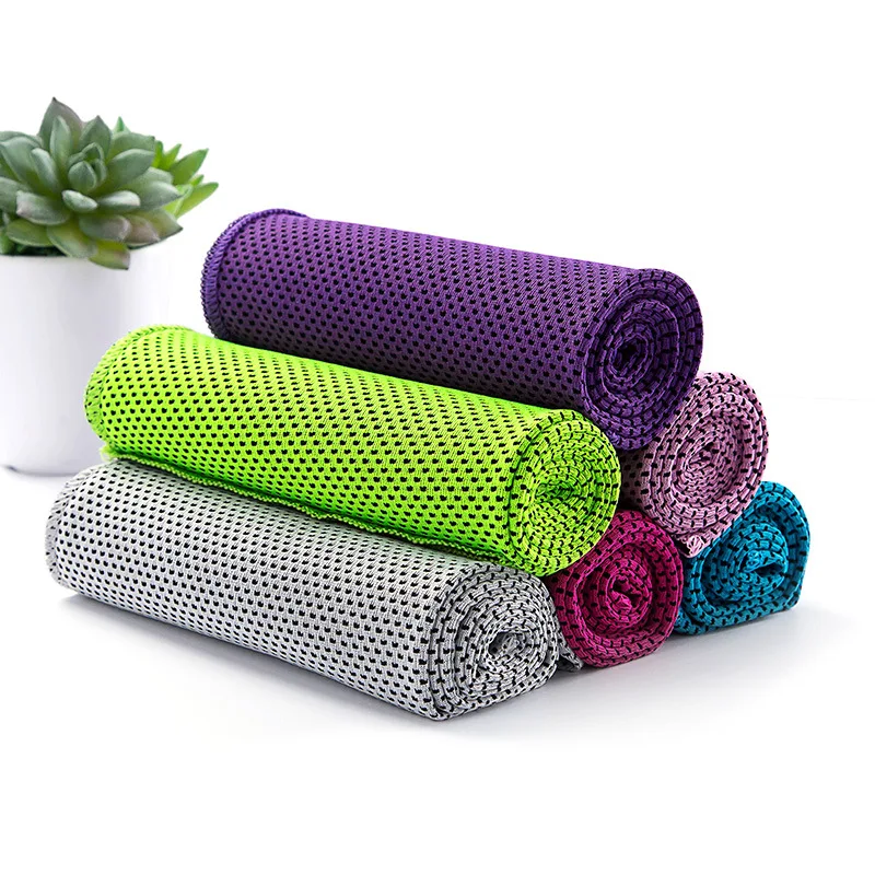 Sport Cooling Towel Microfiber Instant Cool Ice Face Towels for Gym Swimming Yoga Running 30x80cm Quick-dry Towels Cooling Cloth