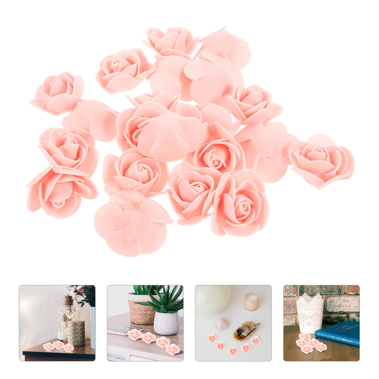 

Flower Diffuser Foam Rose Artificial Fragrance Diffusers Decorative Aroma for Home Office Bathroom Bedroom Flower Diffuser