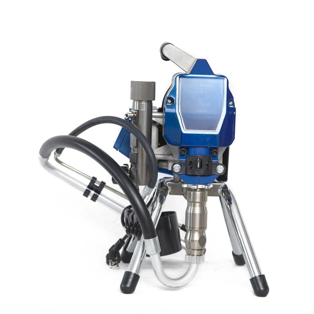 

Heavy paint, high flow, small machine, portable high pressure spraying machine