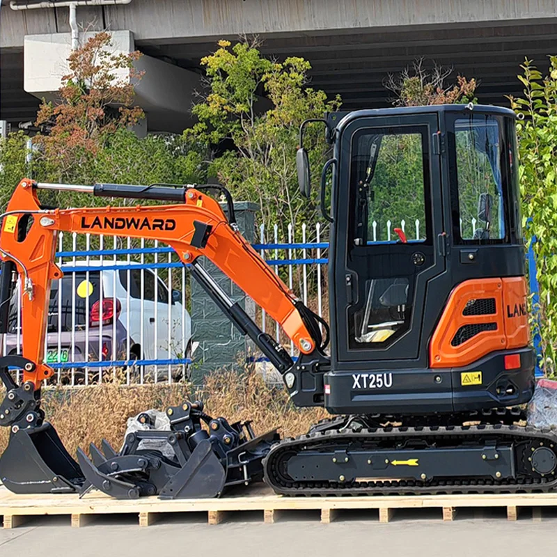 

Chinese Mini Excavator 2 Ton Crawler Digger Agricultural High-Quality Mini Excavator 2.5 T Small Excavator Euro 5 EPA Customized