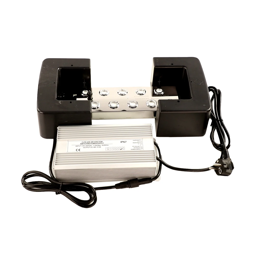 10-Head Ultrasonic Cool Fogger Industrial Humidifier with Power Source