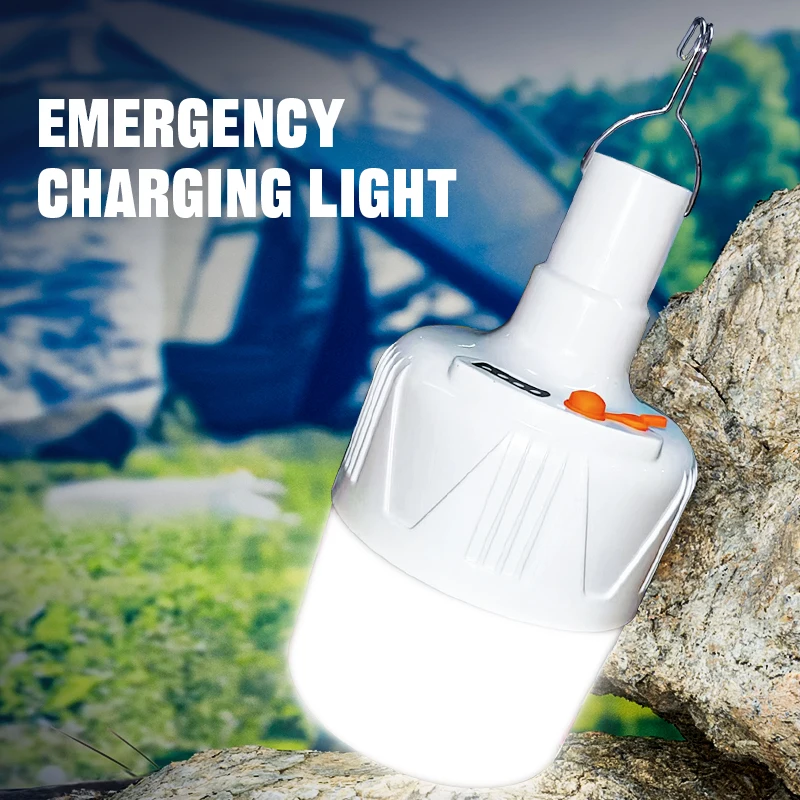 Warsun LED Emergency Lights House Outdoor USB Rechargeable Portable Lanterns Emergency Lamp Bulb Battery Lantern Camping Light