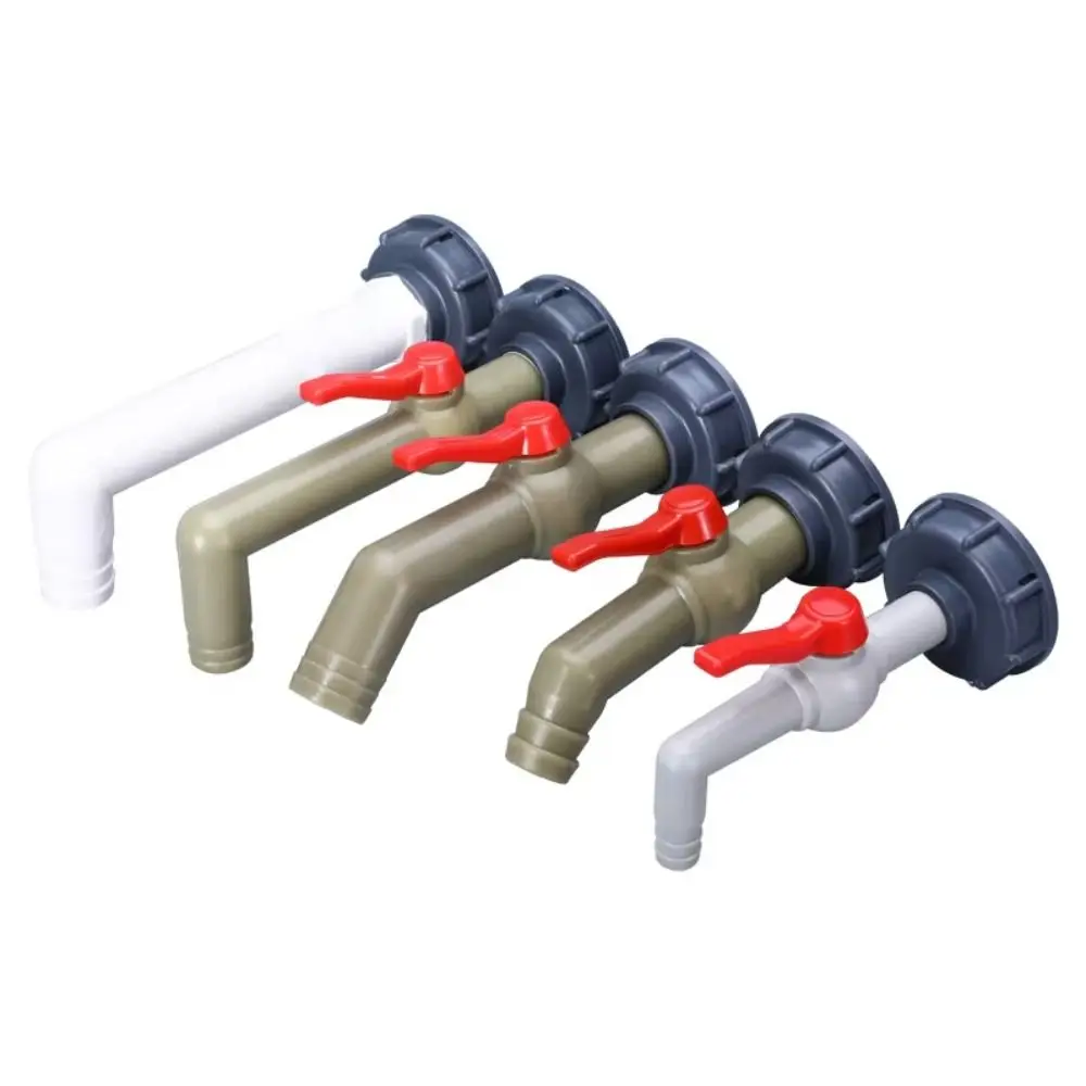 

S60x6 Coarse Thread IBC Water Tank Adapter Durable 1/2'' 3/4'' 1" Hose Switch Faucets Quick Connect Hose Faucet Connector