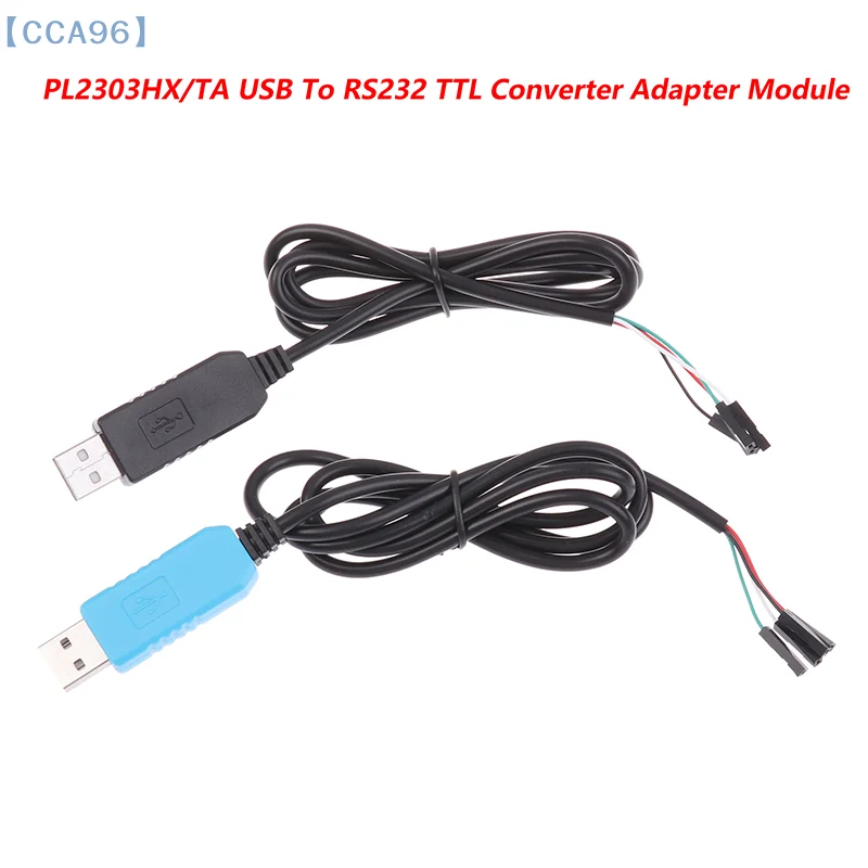 

【CCA96】PL2303HX/TA Модуль адаптера преобразователя USB в RS232TTL с пылезащитной крышкой для кабеля загрузки Arduino