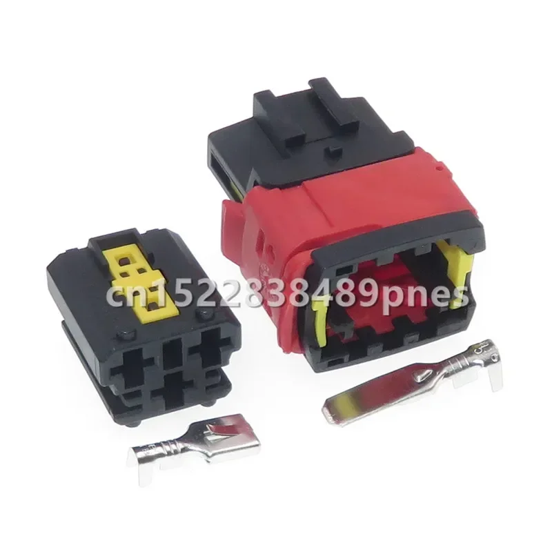 3 Pole 6.3mm Automotive Wiring Harness Socket 1544226-1 15442265-2 For High Current Connector