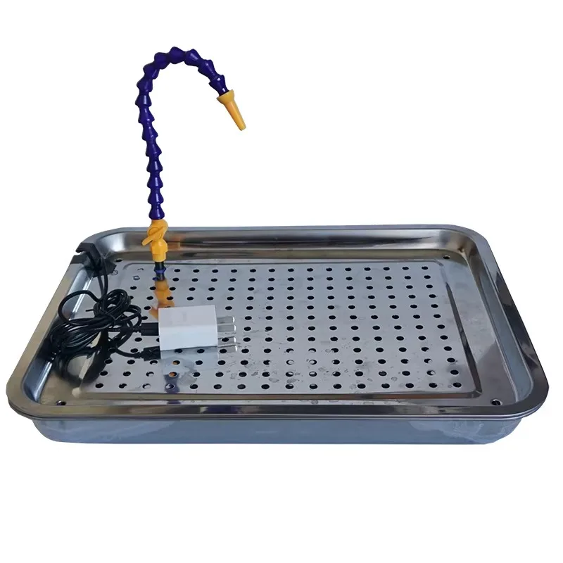 Jade Carving Tools Water Circulating Dripping Cooling Device Jade Cutting Polishing Worktable USB Water Pump with Tray