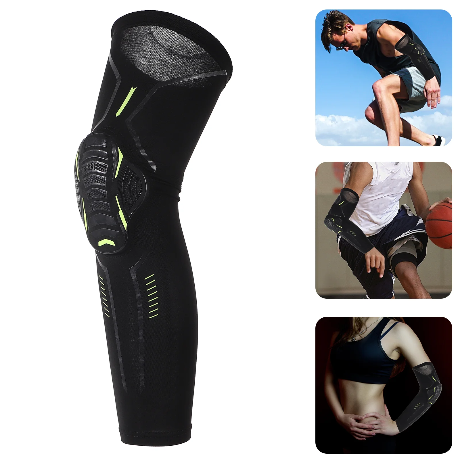 Arm Sleeves Elbow Brace for Sports Use Outdoor Spandex Protect Protector Men Women