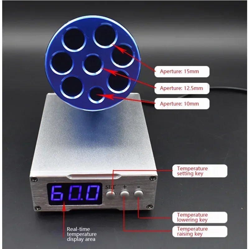 Small New Dental Resin Heater Resin Softener Agar Heater Composite Heater Dental Restoration Equipment Adjustable Temperature
