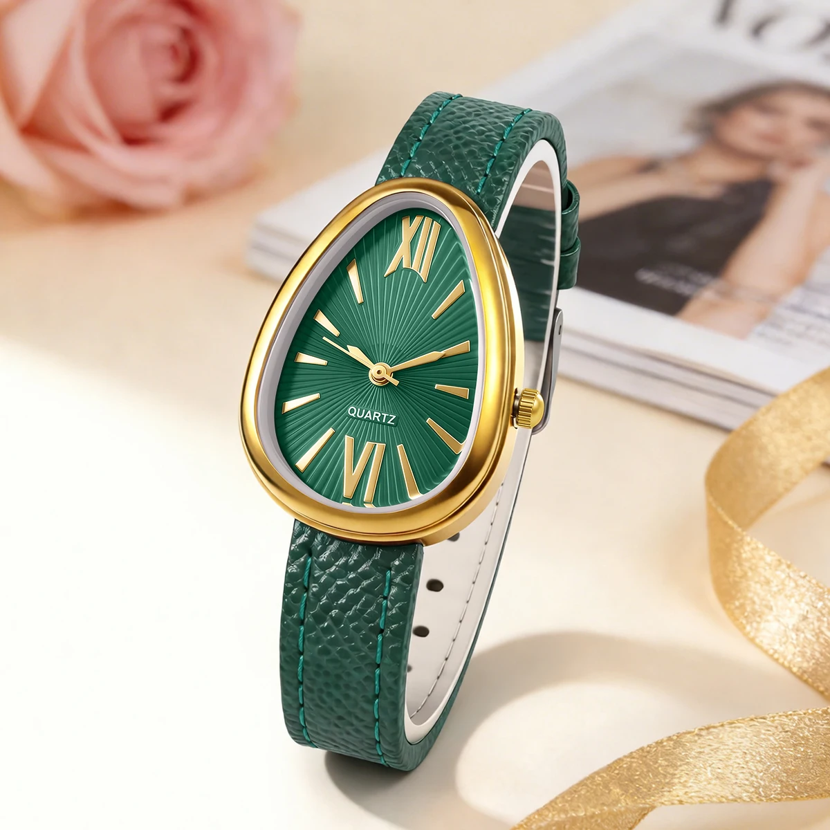 Fashion Trend Temperament Casual Popular Women Ladies Quartz Watches Anniversary Gift