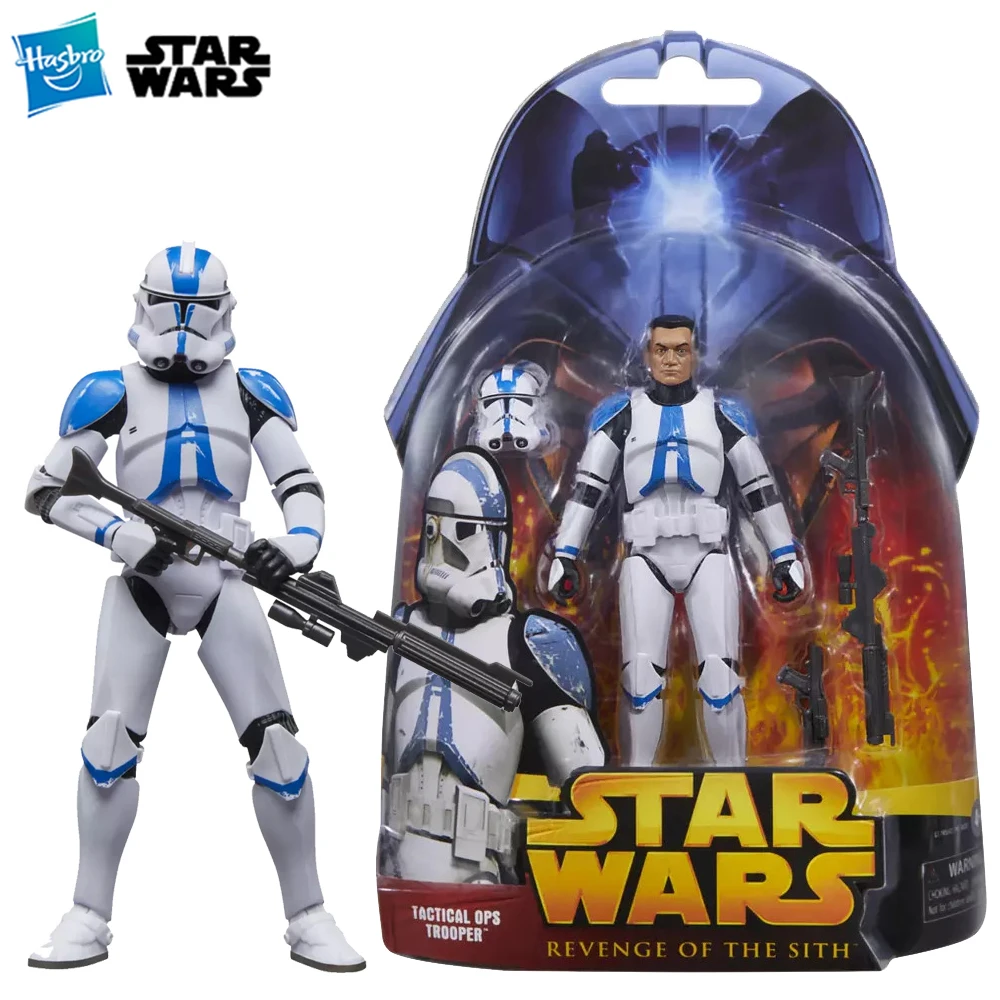 

Original Hasbro Star Wars The Black Series Tactical Ops Trooper (REVENGE OF THE SITH) 6-Inch-Scale Action Figure Model Toy Gifts