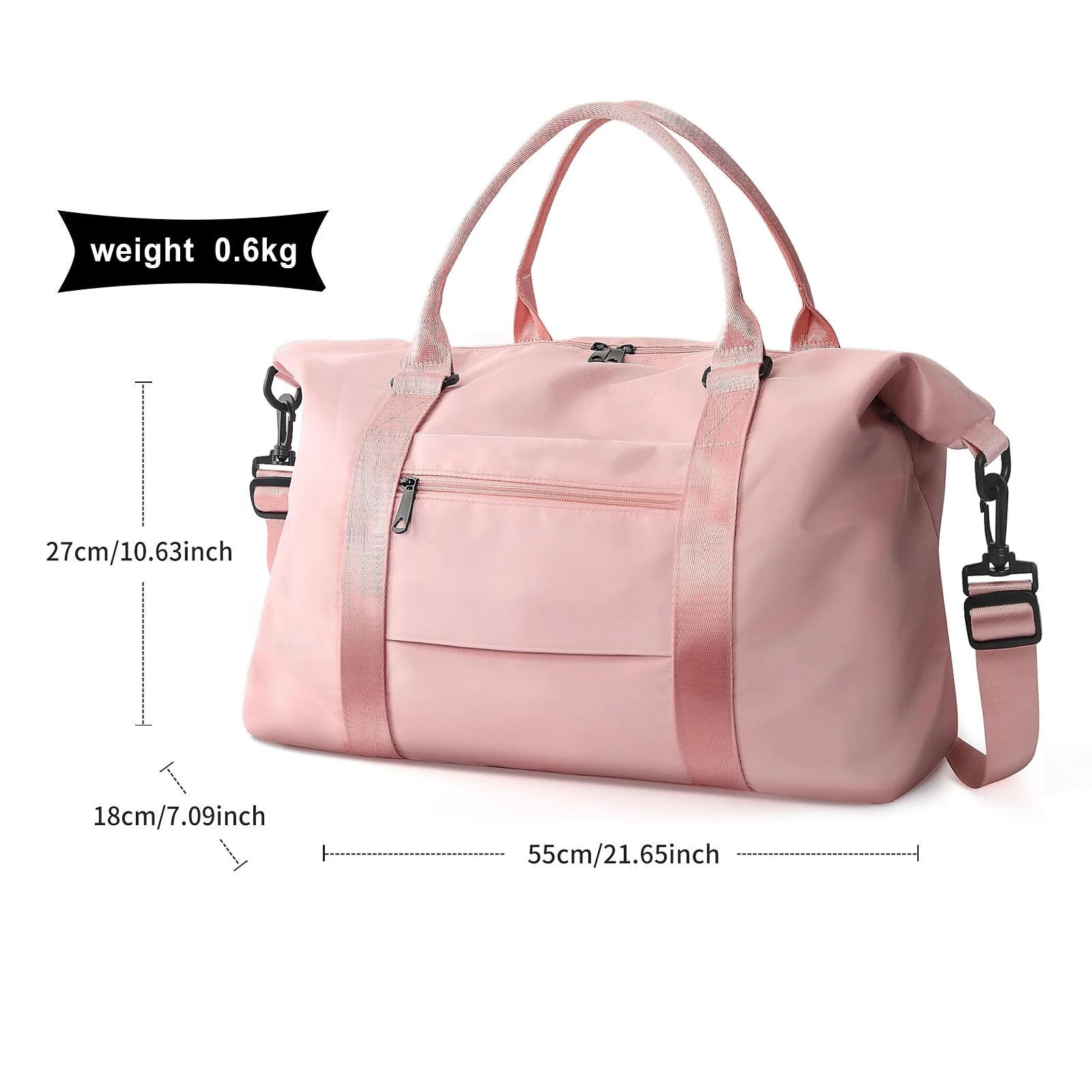 Новинка 2024 года, большая вместительная дорожная спортивная сумка, женская дорожная сумка выходного дня, сумка-тоут для ночного спортзала с мокрой сумкой