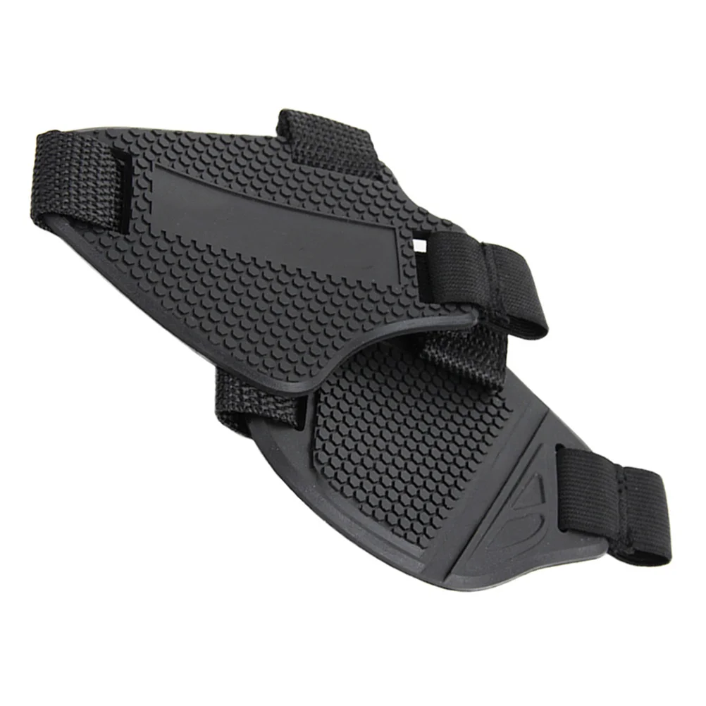 Cubierta de palanca de cambios para motocicleta, Protector de bota de goma Tpu negro + rojo para montar, componentes de bomba Abs, pastilla de freno de goma para motocicleta