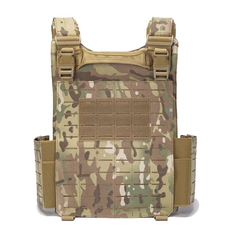 Imagem -04 - Tactical Body Armor para a Caça Plate Carrier Colete Tático ao ar Livre Proteção Laser Ajustável Molle Sistema 1