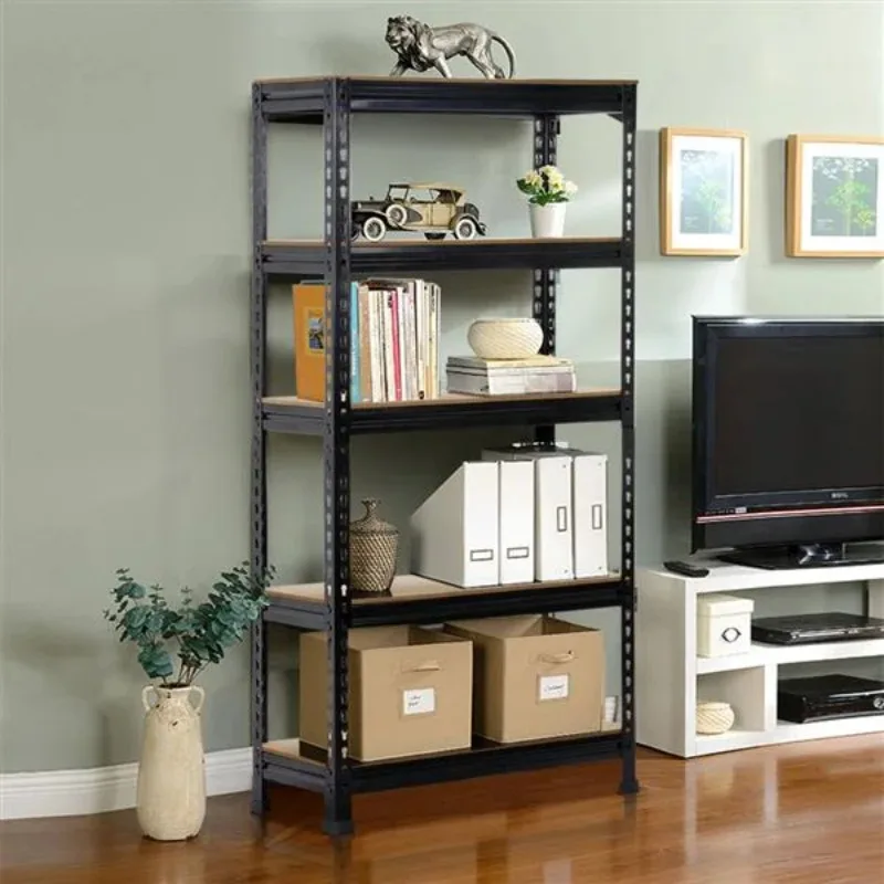 

Alden Design 5-Tier Steel Storage Shelf Unit Boltless & Adjustable No Tools Required for Assembly