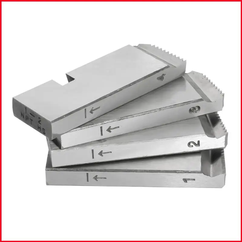 

K92A 4Piece Pipe Threader Set High Speed DiesIndustrial Pipe Threader Functional Threading Tool Pipe Threading Equipment