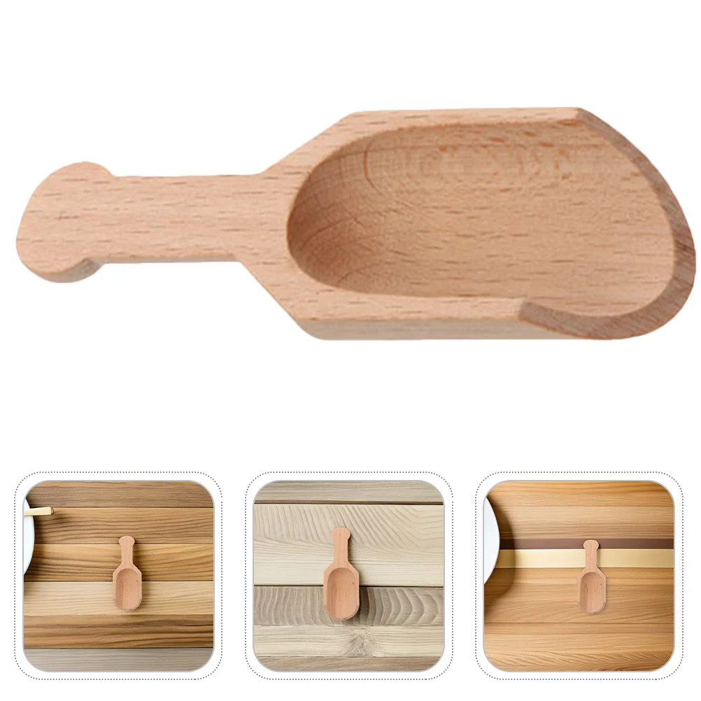 

16Pcs Multipurpose Tea Scoops Smooth Finish Wooden Mini Spoons for Measuring Herbs Bath Salts Spices Kitchen Bathroom Decoration