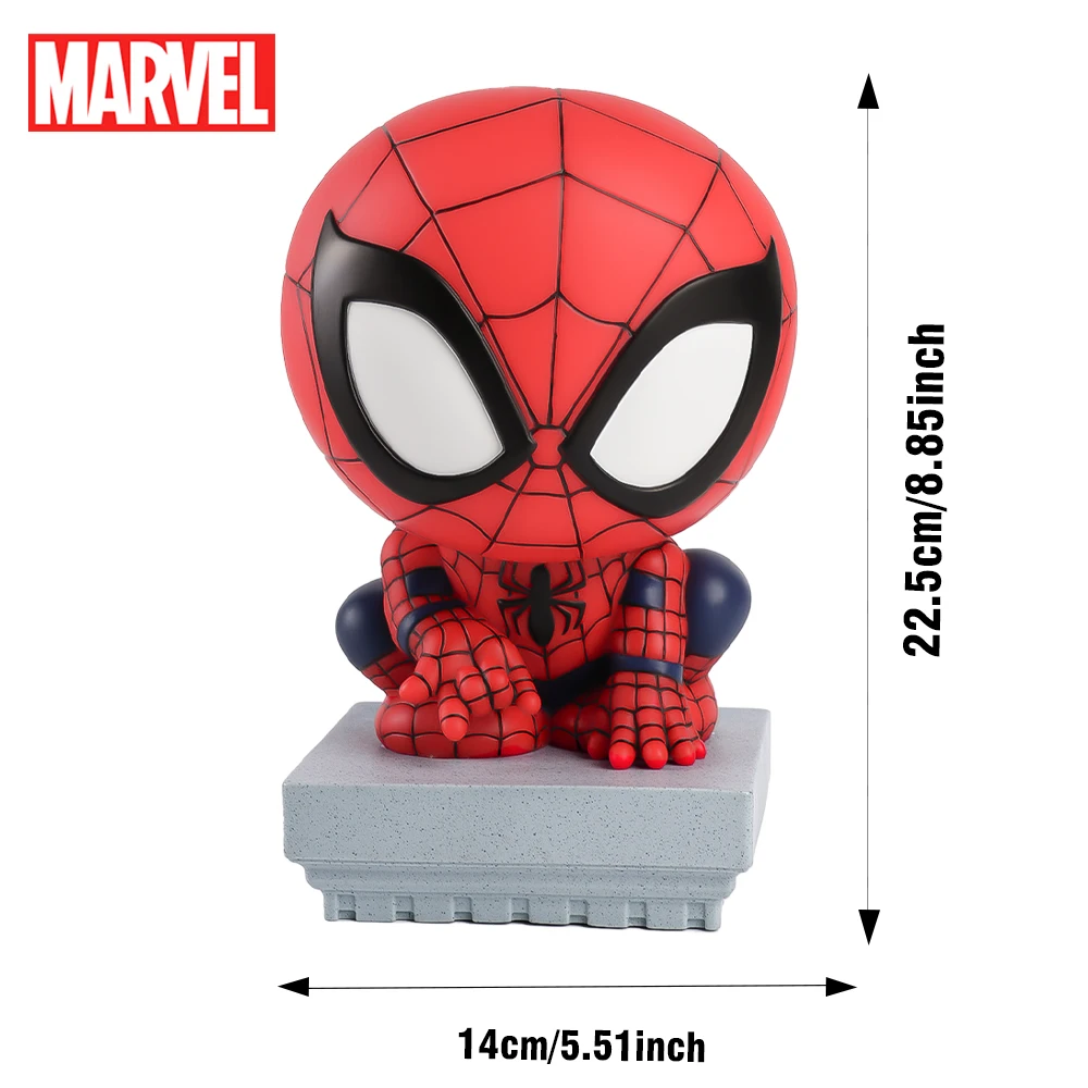 Marvel Oficjalnie licencja Spiderman PVC Bank Movie Peryferyjne kolekcjonerskie pudełko oszczędzające Najlepszy prezent dla chłopaka na Walentynki