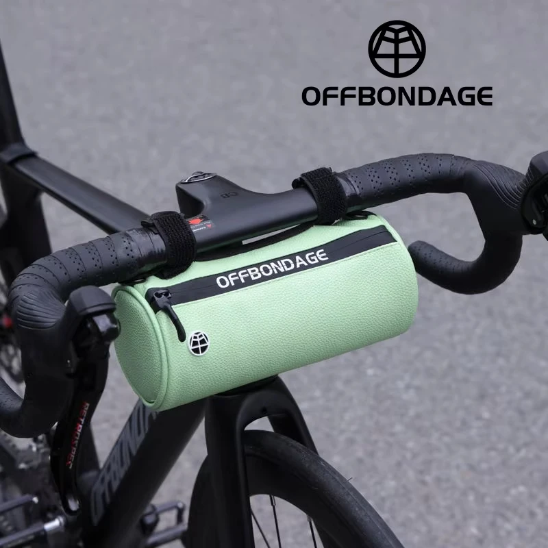OFFBONDAGE Bicycle Front Tube Bag Large Capacity Motorcycle Handlebar Bag Portable Multifunctional Shoulder Bag Bike Waterproof