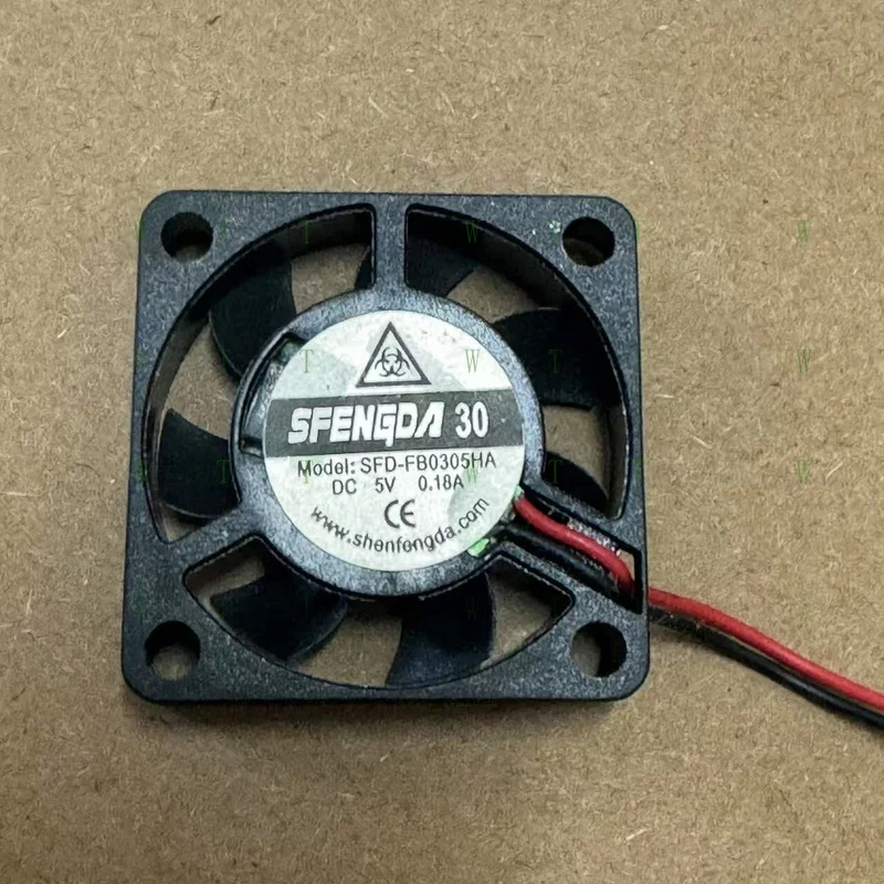 H 1 PCS for SFENGDA Fan SFD-FB0305HA DC5V 0.18A 3007 3cm 2 Wire Cooling Fan