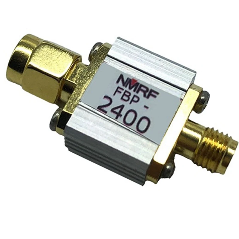 NMRF 2400Mhz Bandpass Filter Bandwidth 150Mhz SMA Interface Reduce Noise Band Pass Filter For 2.4Ghz Zigbee Anti Interference