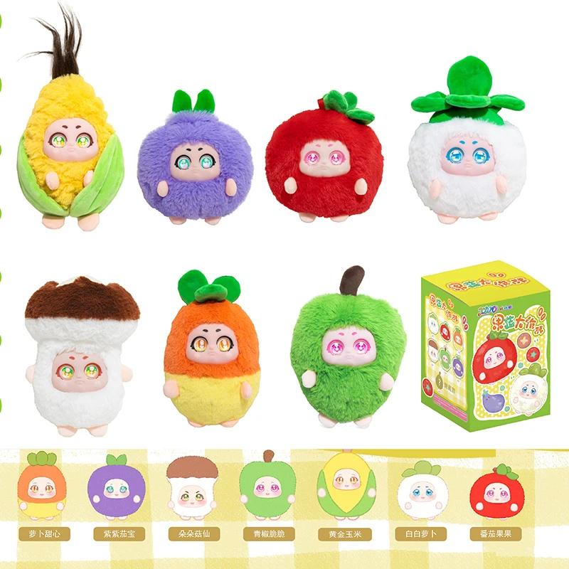 

Подлинная серия Xivo Fruit Vegetable War, милая модная слепая коробка, игрушка, украшение, мультяшное украшение, кукла-сюрприз, рождественский подарок-сюрприз