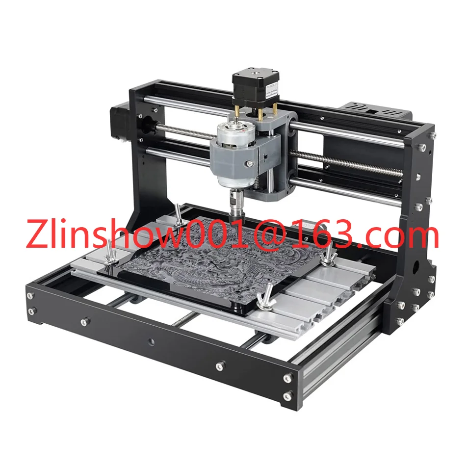 32bit Chip 3d 3 Axis Small Mini Cnc Metal and Wood Router Machine System 3018 Milling Cutting Machines for Aluminum view 2