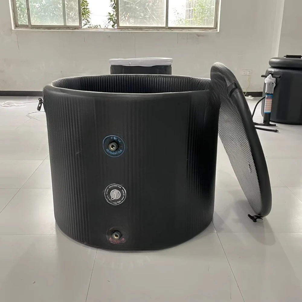 For Outdoor Inflatable Icebath Sports Recovery Dwf Drop Stitch Cold Plunge Tub Portable Icebath Adult m