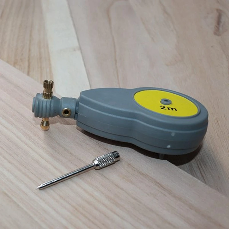 FGHGF-Rotape Tape Measure Compass,Tape Compass,Measure Beam Compass For Drawing Circles And Lines With Tape Measure