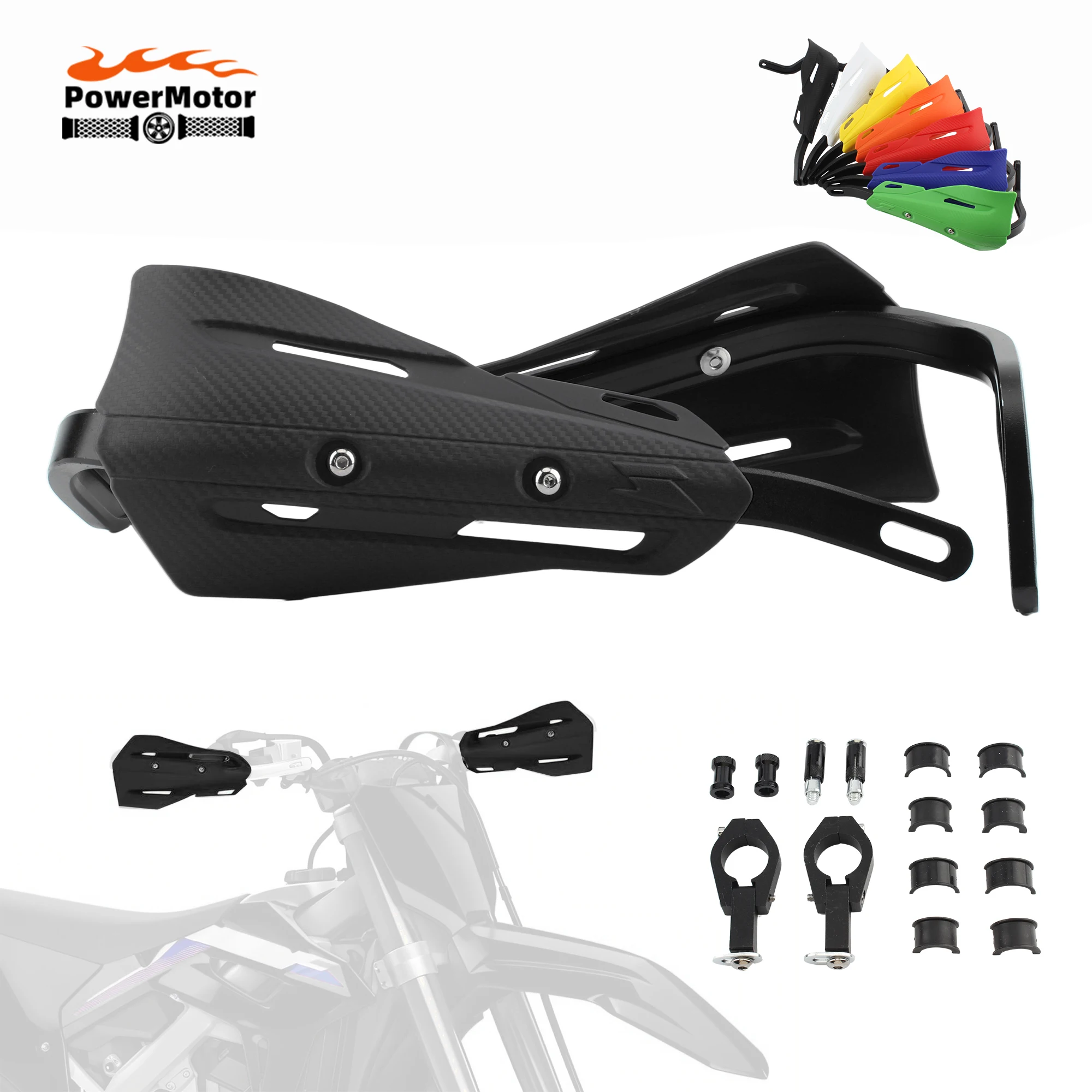 

Motorcycle Hand Guard Handguard Protector 22 28mm For Yamaha KTM EXC SXF KLX KXF YZF WRF Dirt Bike Enduro Handlebar Protection