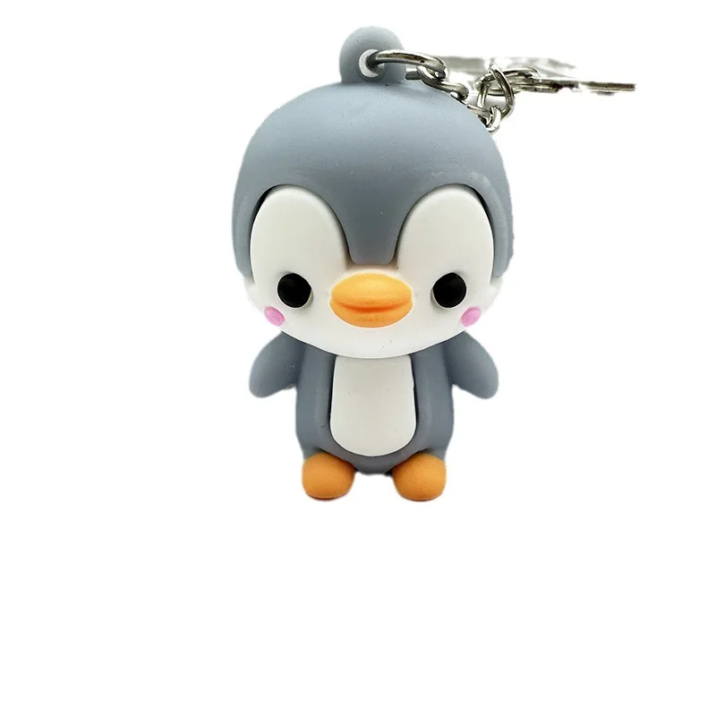 Creative and Cute Little Penguin Car Keychain Pendant Doll Bag Pendant Blind Box Small Gift Cute Keychain