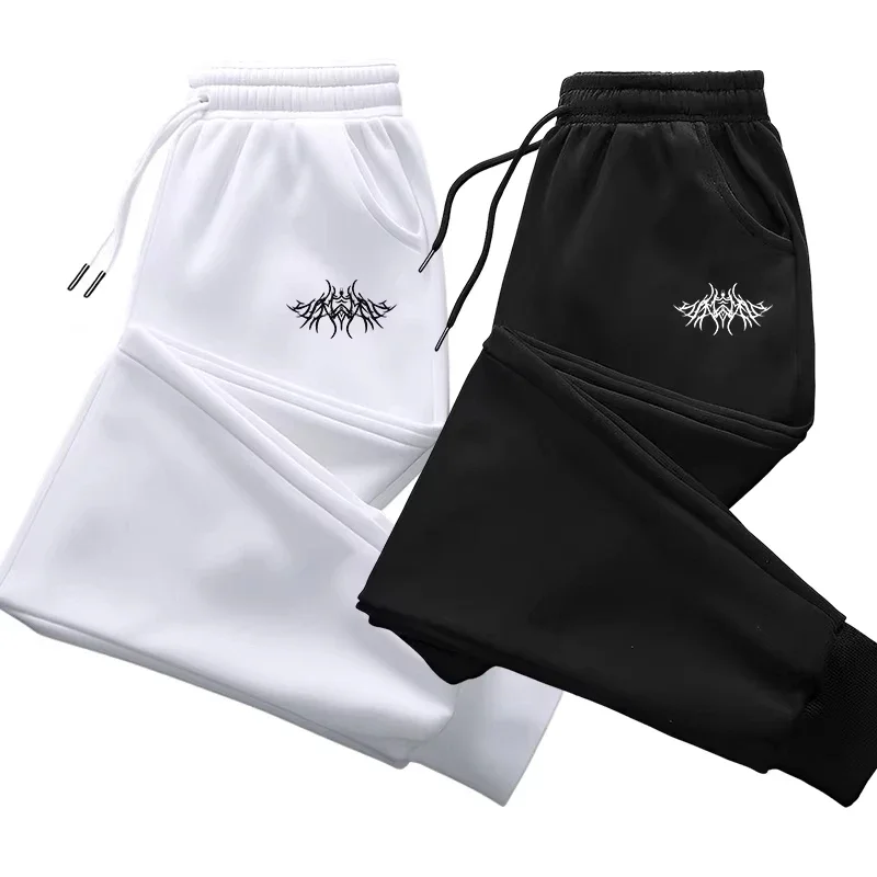 

Versatile Women's Simple Men's Sweatpants Printing Gym Comfortable Soft Sport Casual Trousers Drawstring Hot Sales Jogging Pants