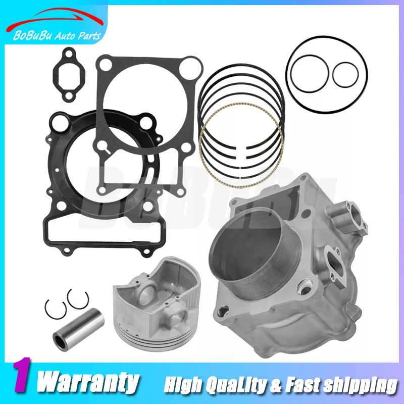 

84.5mm 400cc Cylinder Kit for Yamaha Grizzly 400 5GH-11310-00-00 5GH-11631-00-00 5GH-11603-00-00 3LD-11633-00-00 93450-22027-00