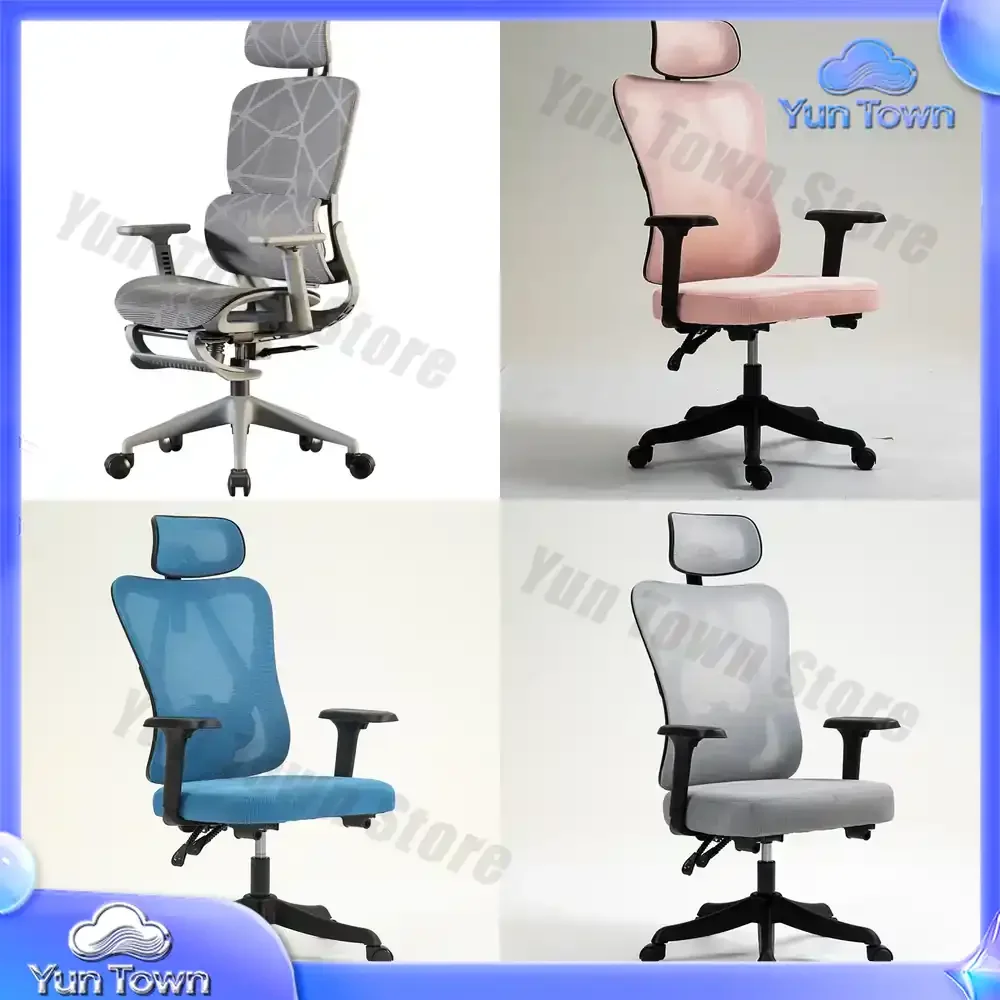 Adjustable High Back And Rotating Office Chair Designed Ergonomically For Computer Use