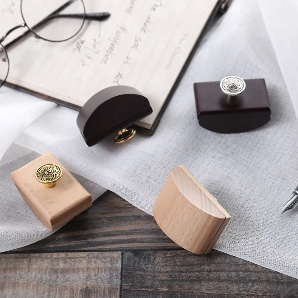 Novetly Fountain Pen Excess Ink Absorber Calligraphy Quick Dry Rocker Blotter Writing Wooden Ink-Absorbent Tool office