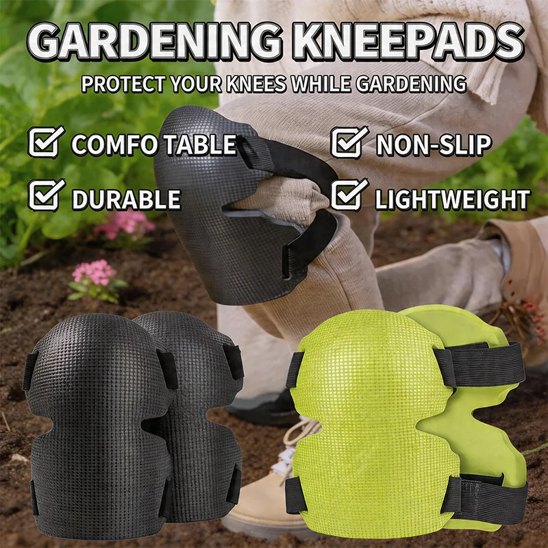 

Ультрапрочные наколенники из пеноматериала 2026 для садоводства, унисекс, с регулируемыми ремнями, эргономичные, для кровельных и напольных работ