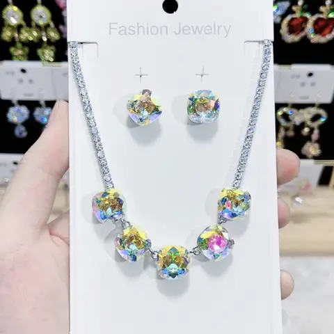 10 best sales kristall halsbandsset - №10