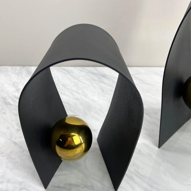 Modern Metal Arch Decor Minimalist Artistic Sculpture for Home & Office Model Room Interior Decorative Crafts Gift
