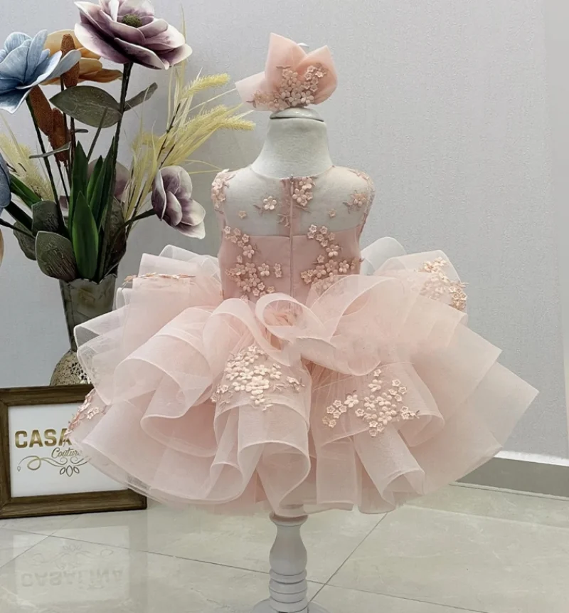 Baby Girls Dress Casual Costume Kids Dresses For Girls Flower Girl Dress Party Little Princess Summer Tutu Gown Vestidos